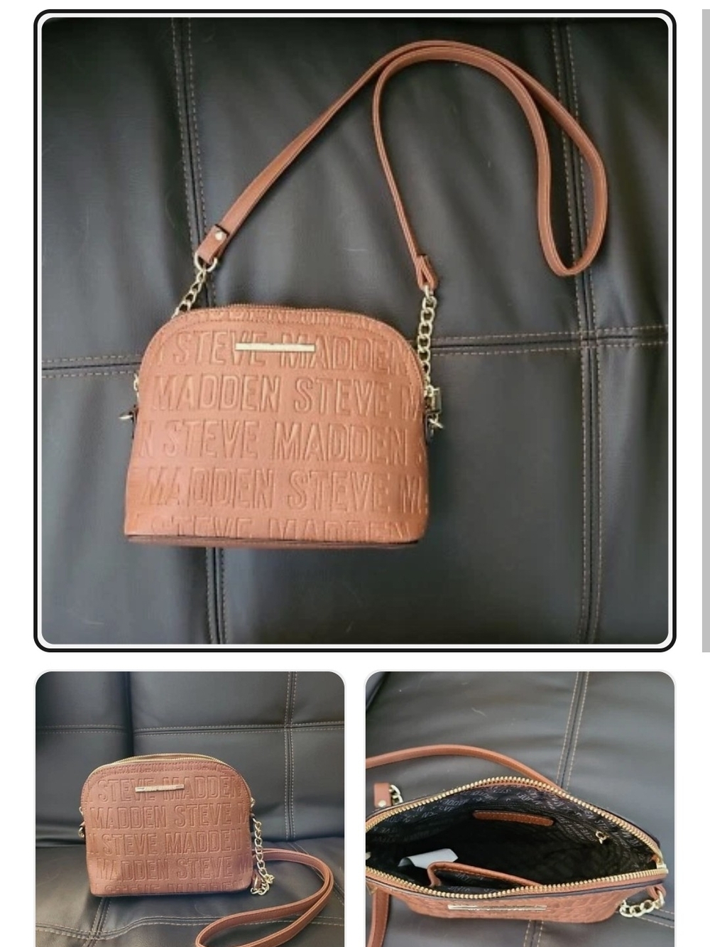 Steve Madden BMarilyn Dome Crossbody Bag.